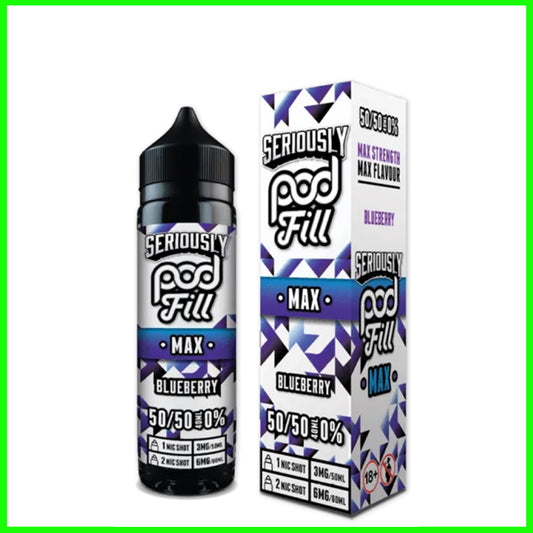 Blueberry Seriously Pod Fill Max 50ml