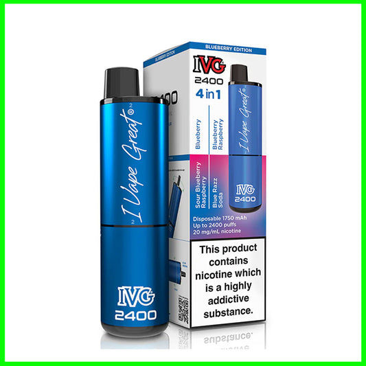 Blueberry Edition IVG 2400 Disposable