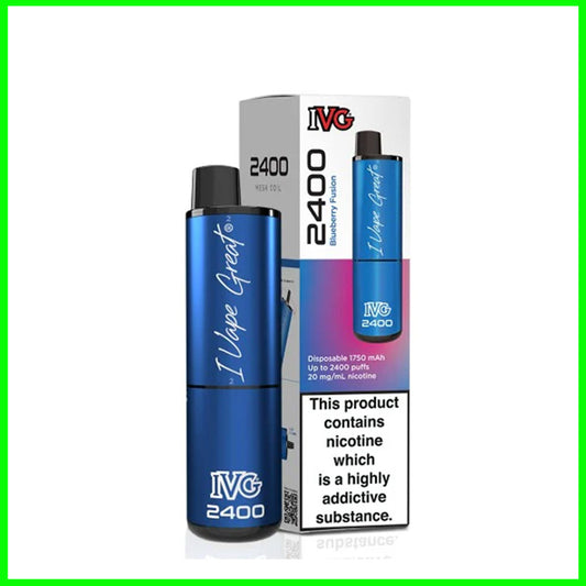 Blueberry Fusion IVG 2400 Disposable