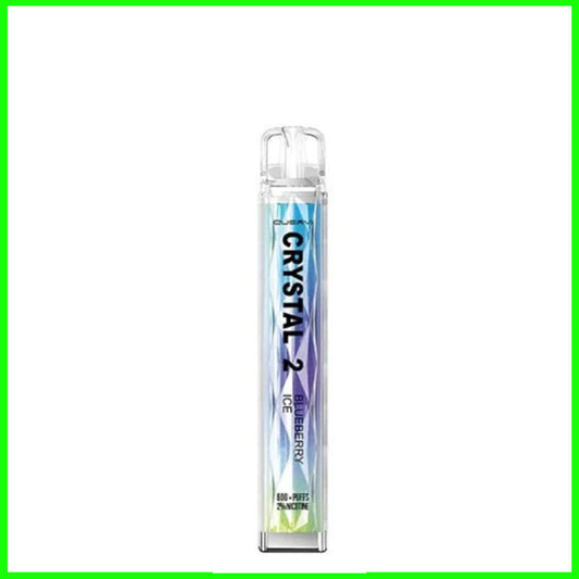 Blueberry Ice Quevvi Crystal 2 Disposable