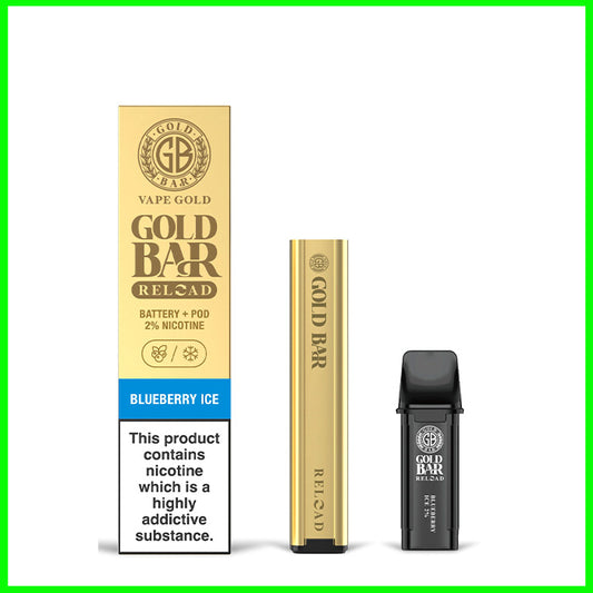 Blueberry Ice Gold Bar Reload Pre-filled Pod Kit