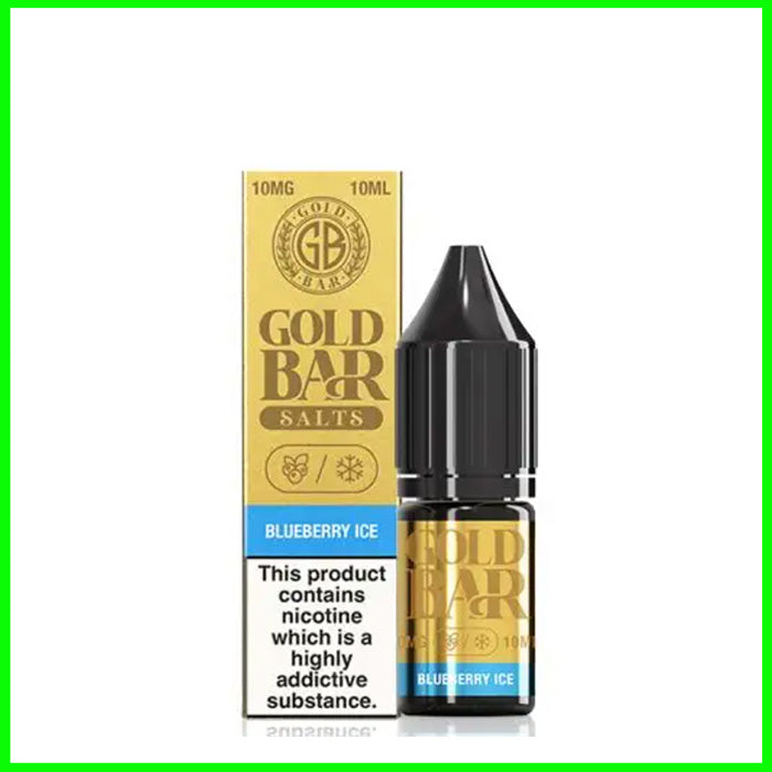 Blueberry Ice Gold Bar Nic Salt