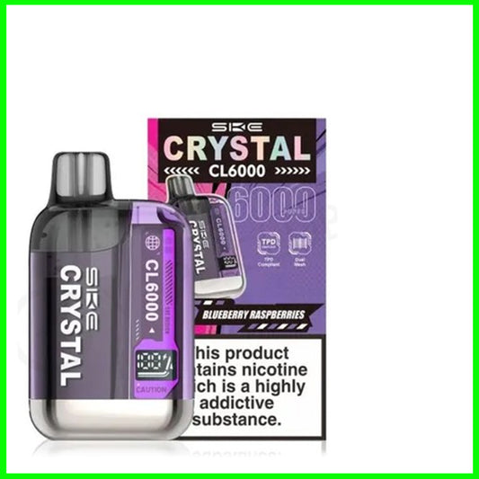 Blueberry Raspberries SKE Crystal CL6000 Disposable