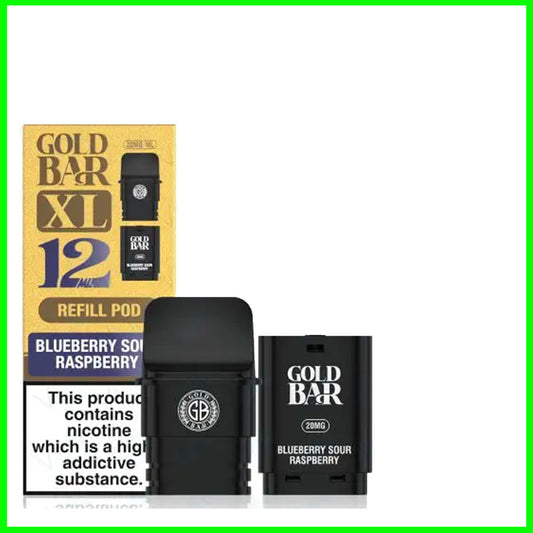 Blueberry Sour Raspberry Gold Bar XL Refill Pod