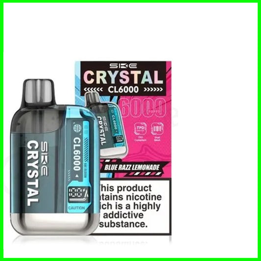 Blue Razz Lemonade SKE Crystal CL6000 Disposable