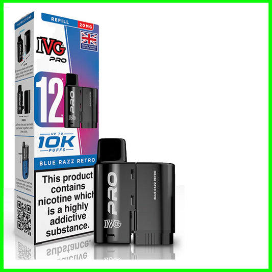 IVG PRO 12 Refill Blue Razz Retro
