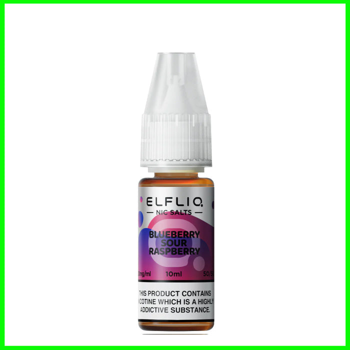 Blueberry Sour Raspberry Elfliq salts 10ml