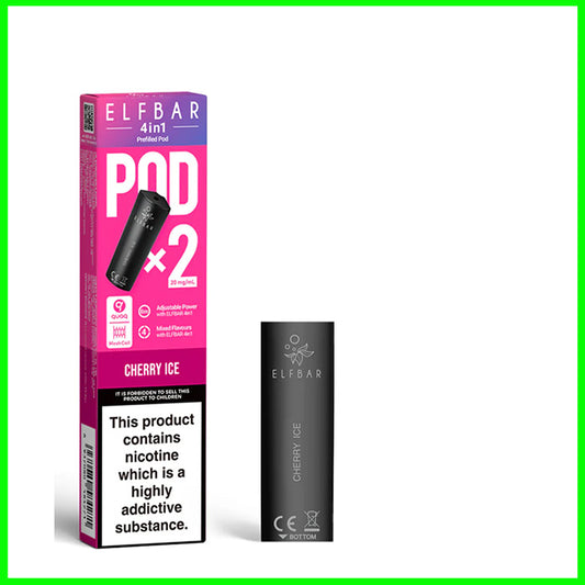 Elfbar 4in1 Pre-filled Replacement Pods - Cherry Ice