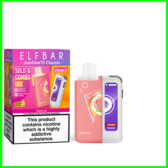 Elf Bar JoinOne15 Vape Kit - Cherry Ice
