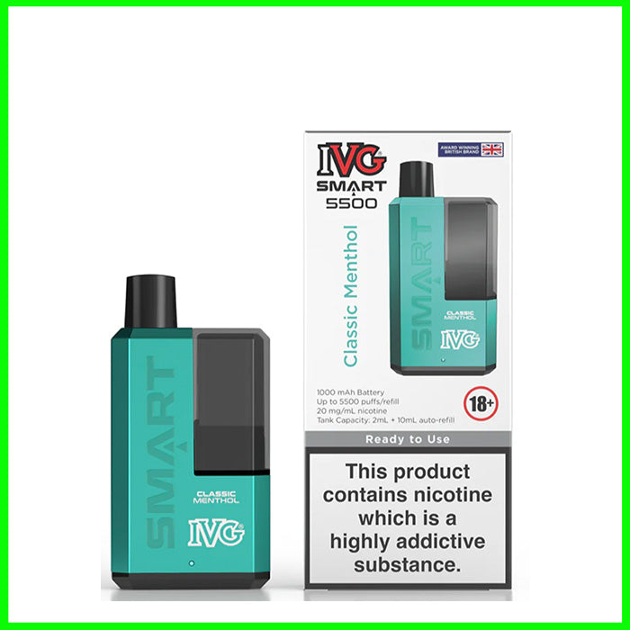 Classic Menthol IVG Smart 5500