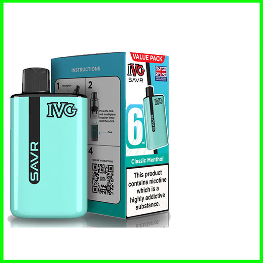 Classic Menthol IVG Savr Pod Kit