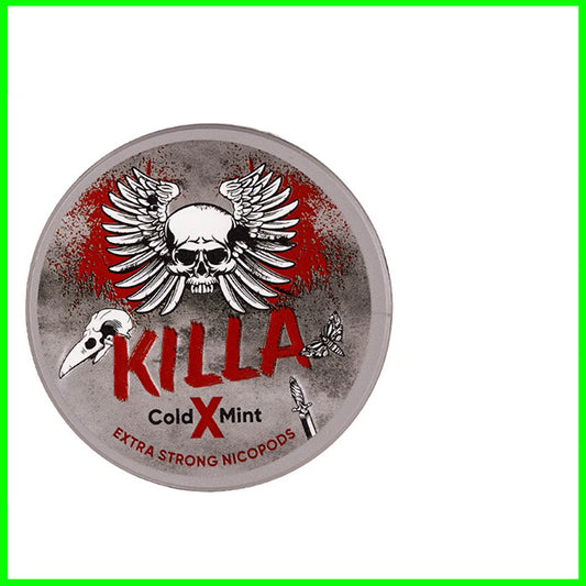 Killa Nicotine Pouches - Cold X Mint