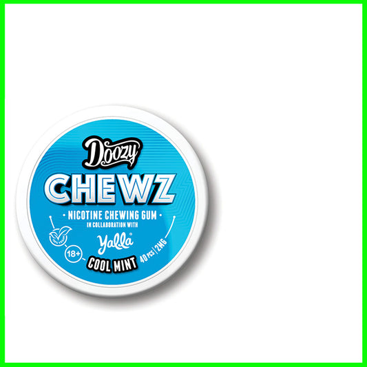 Cool Mint Doozy Chewz Nicotine Gum