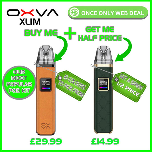 Coral Orange Oxva Xlim Pro Pod Kit