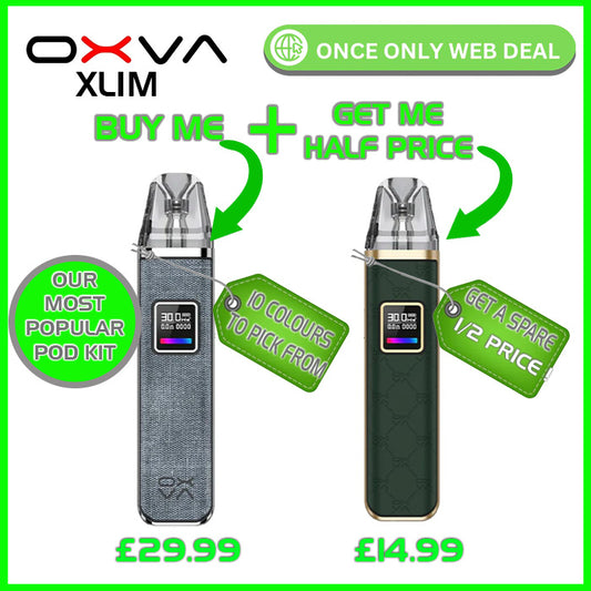 Denim Blue Oxva Xlim Pro Pod Kit