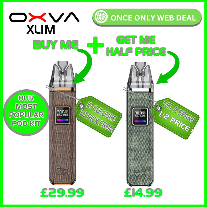 Denim Brown Oxva Xlim Pro Pod Kit