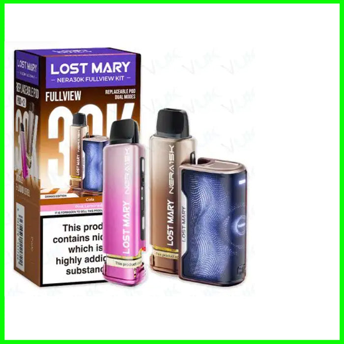 Lost Mary Nera 30K Pod Vape - Drinks Edition