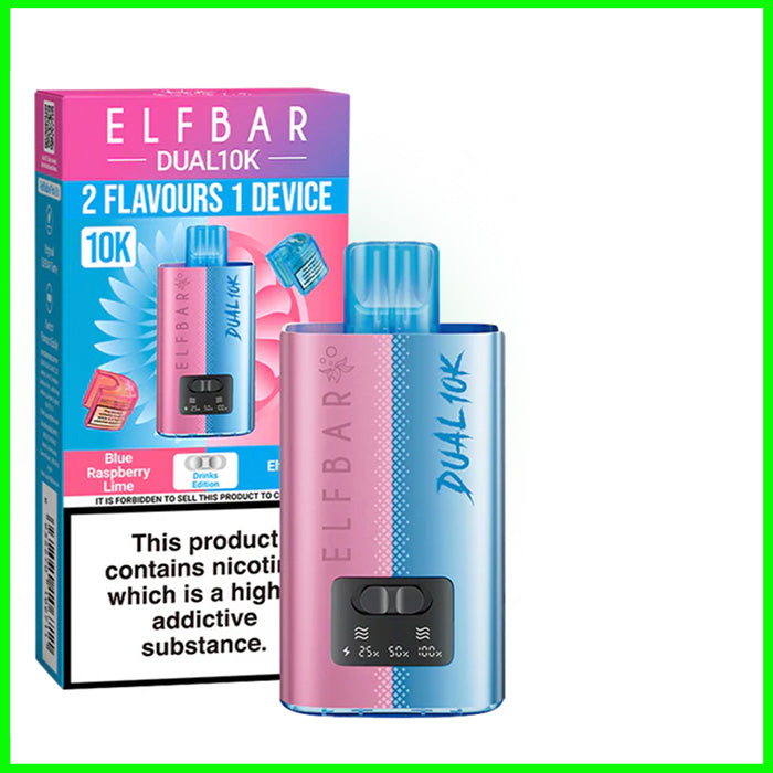 Elfbar Dual 10K Vape Kit- Drinks Edition