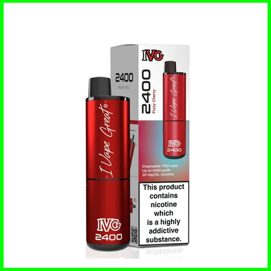 Fizzy Cherry IVG 2400 Disposable