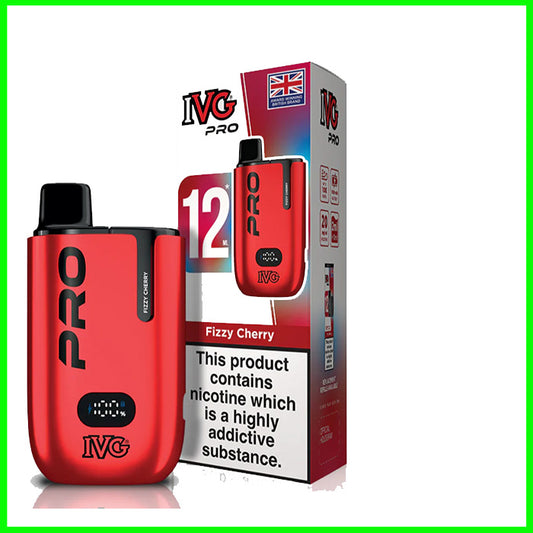 IVG Pro 12 Pod Vape -Fizzy Cherry