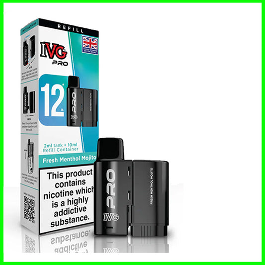 IVG PRO 12 Refill Fresh Menthol Mojito