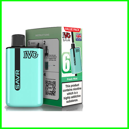 Fresh Mint IVG Savr Pod Kit