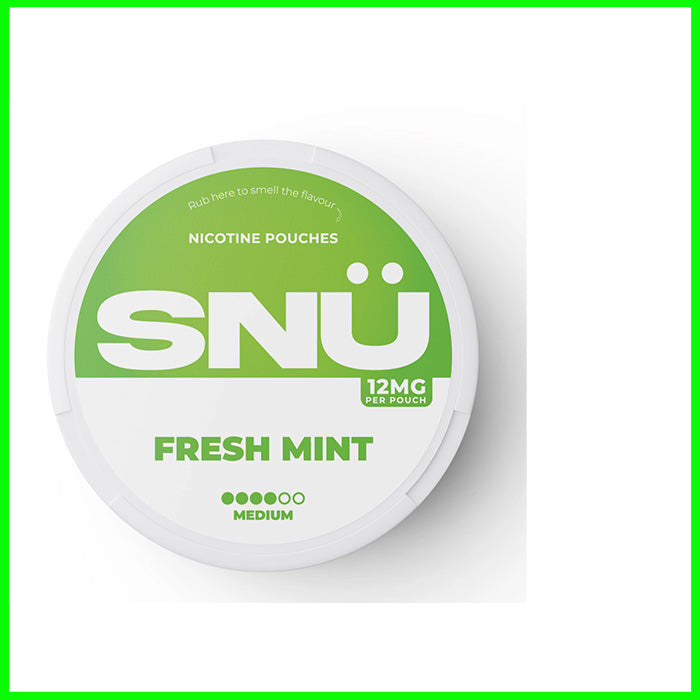 Fresh Mint SNU Nicotine Pouches