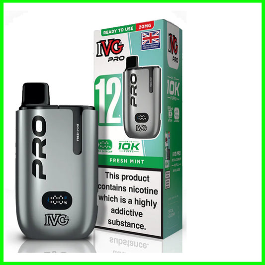 IVG Pro 12 Pod Vape - Fresh Mint