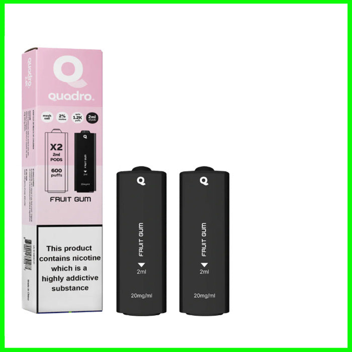 Fruit Gum Quadro 2.4k replacement Pods