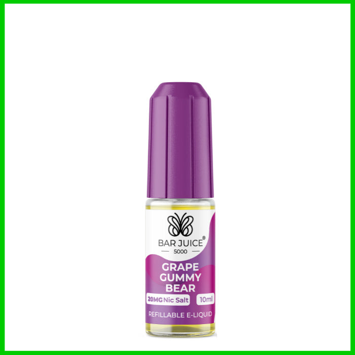 Grape Gummy Bear Bar Juice 5000 Nic Salt 10ml