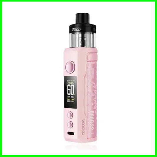 Glow Pink Voopoo Drag S2 Pod Kit