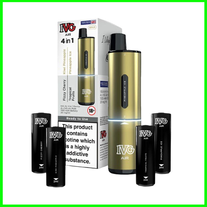 Gold Edition IVG Air 4in1 Pod Kit