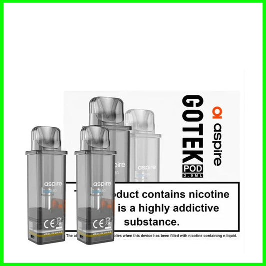 Aspire Gotek Replacement Pods (2 Pack)