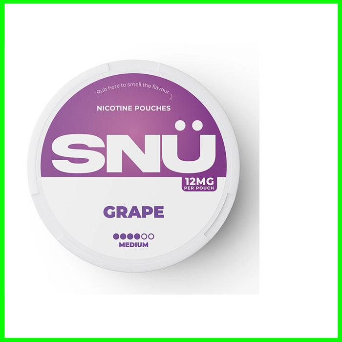 Grape SNU Nicotine Pouches