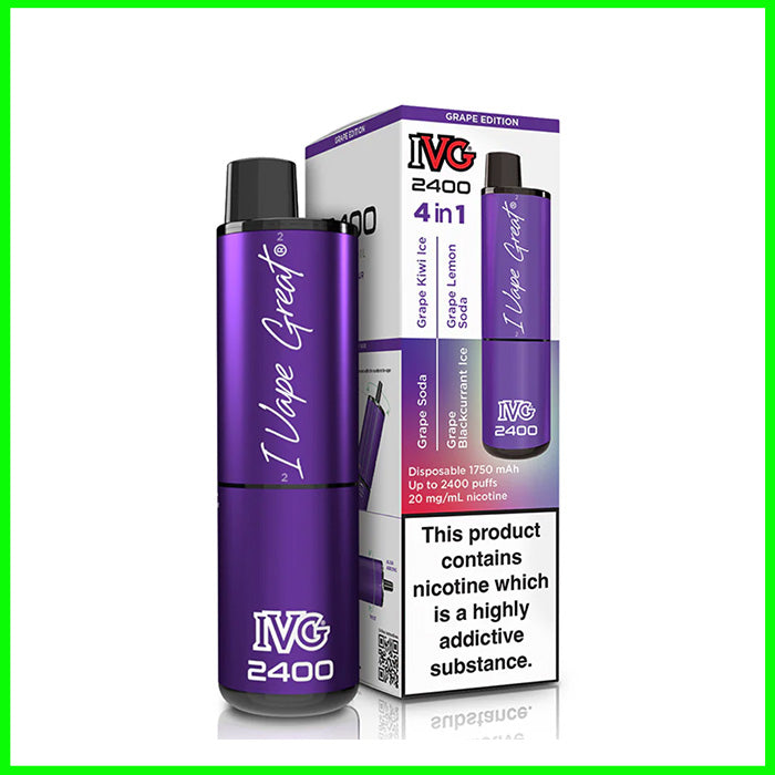 Grape Edition IVG 2400 Disposable