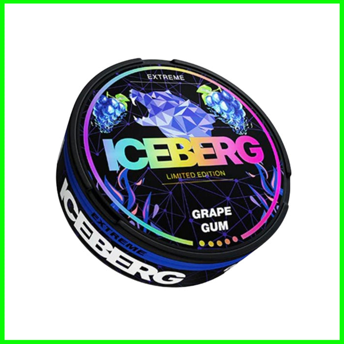 Grape Gum Iceberg Nicotine Pouches