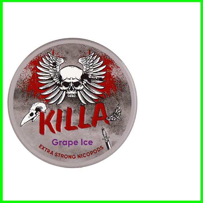 Killa Nicotine Pouches - Grape Ice