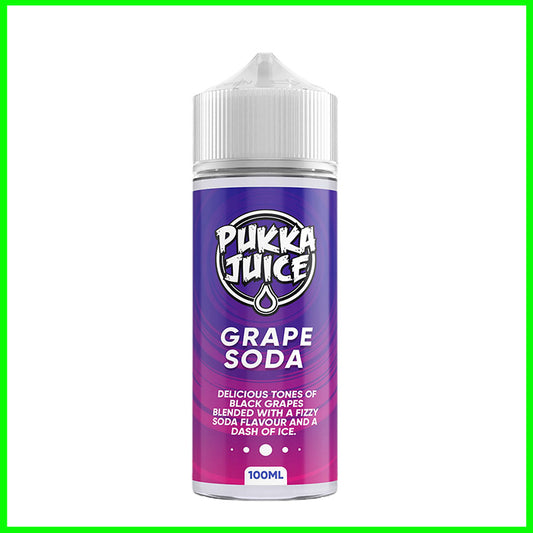 Grape Soda Pukka Juice 100ml