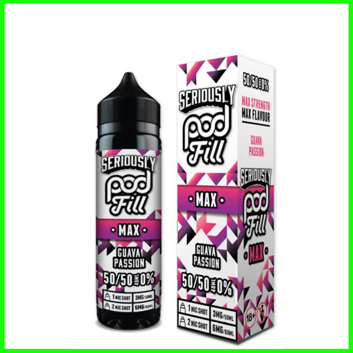 Guava Passion Seriously Pod Fill Max 50ml