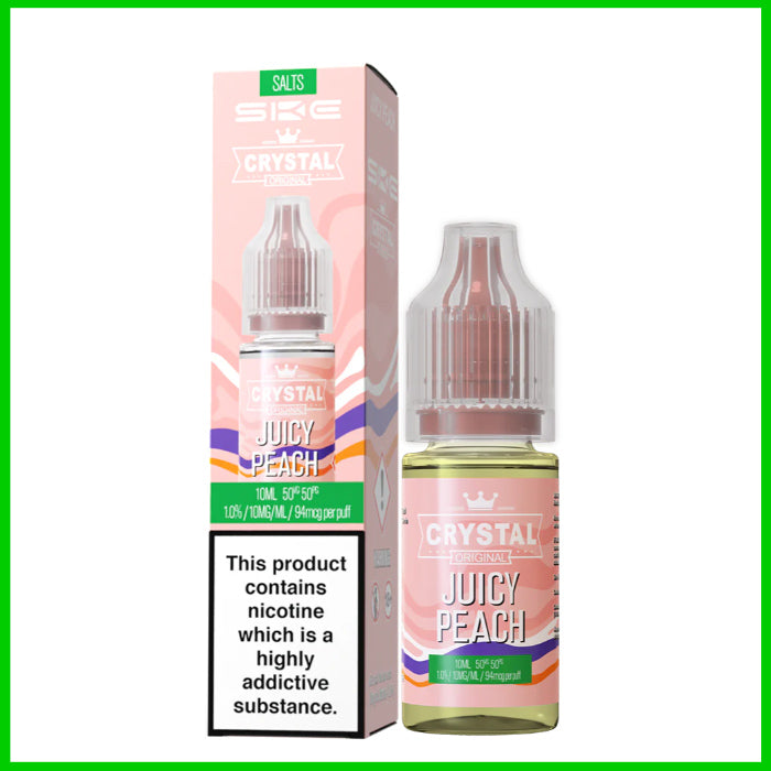 Juicy Peach SKE Crystal Salt 10ml