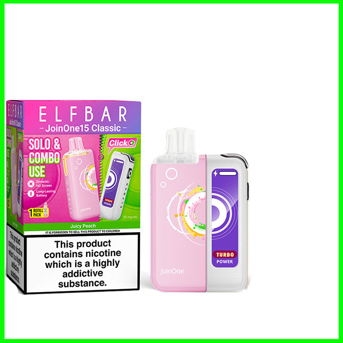 Elf Bar JoinOne15 Vape Kit - Juicy Peach