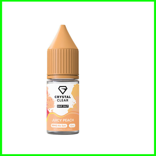 Juicy Peach Crystal Clear Nic Salt