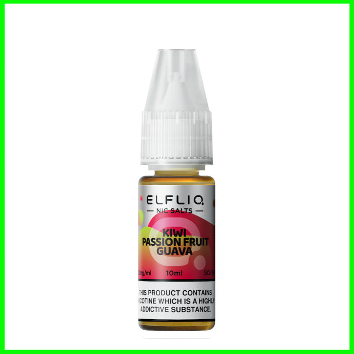 Kiwi Passionfruit Guava Elfliq salts 10ml