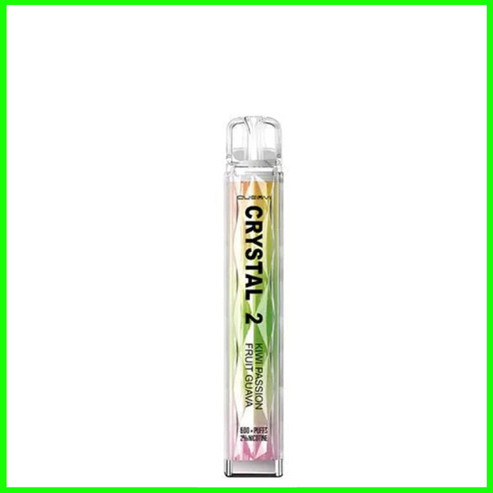 Kiwi Passionfruit Guava Quevvi Crystal 2 Disposable