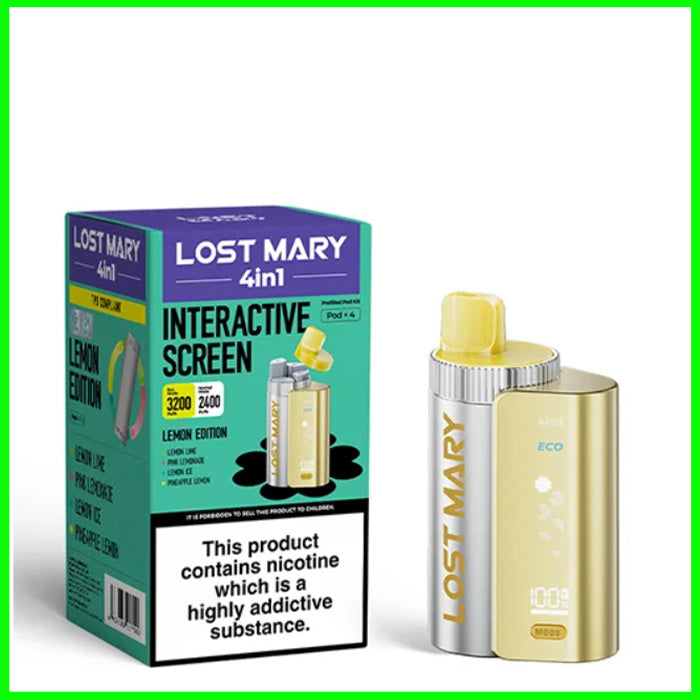 Lemon Edition Lost Mary 4in1 Pod Kit