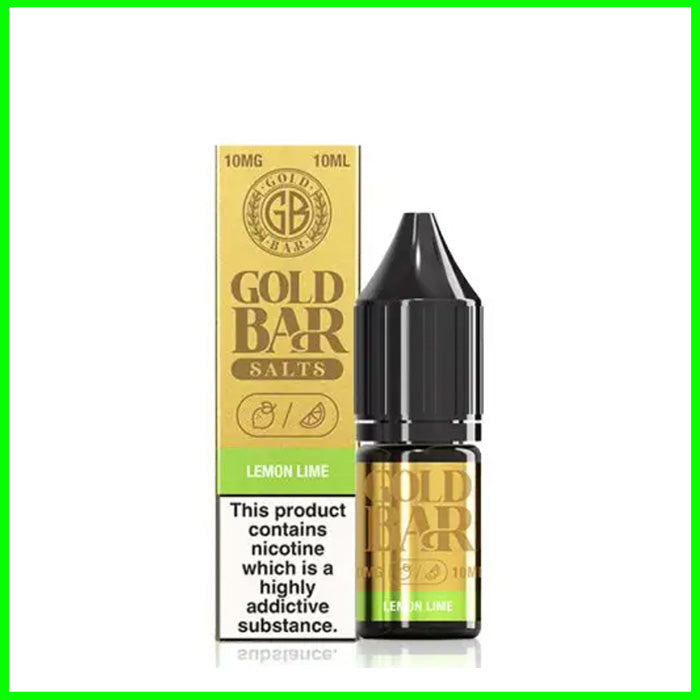 Lemon Lime Gold Bar Nic Salt