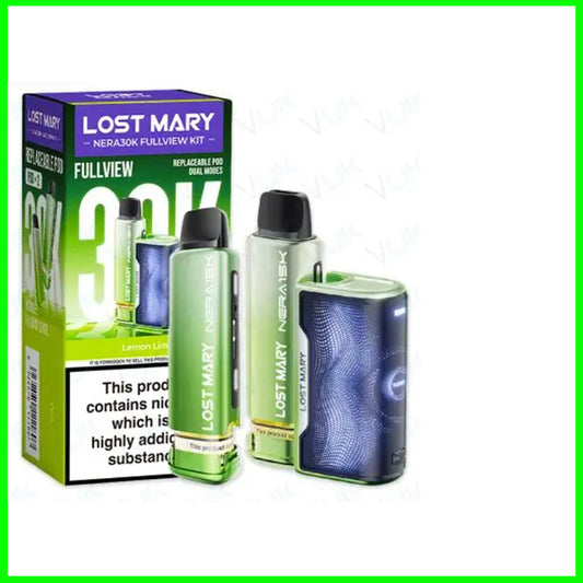 Lost Mary Nera 30K Pod Vape - Lemon Lime