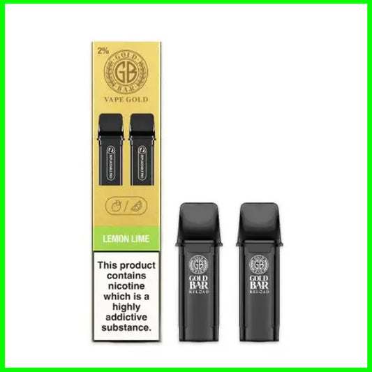 Lemon Lime Gold Bar Reload Replacement Pods