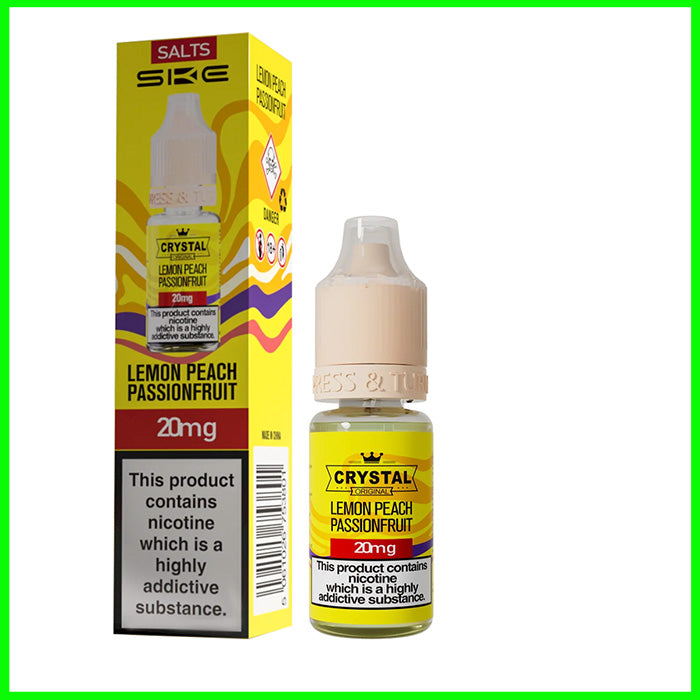 Lemon Peach Passionfruit SKE Crystal Salt 10ml