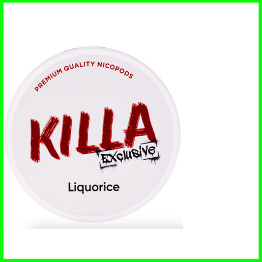 Killa Nicotine Pouches - Liquorice